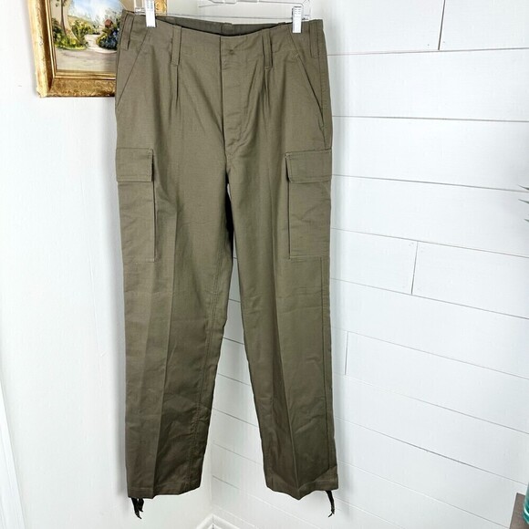 Marquardt & Schulz Vintage 90's German Military Cargo Pants Women's Size 12 - Picture 1 of 7